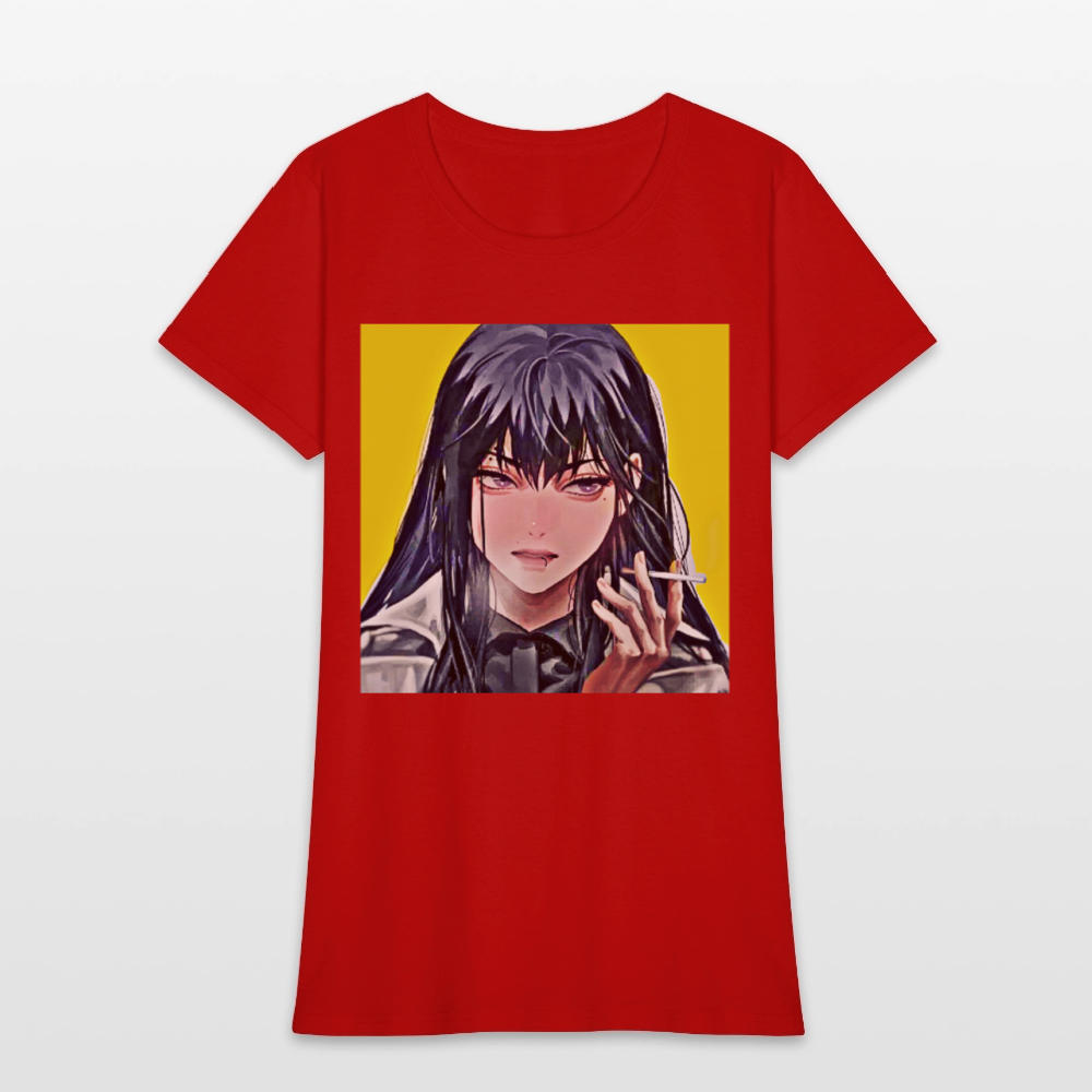 Mysterious Woman - red