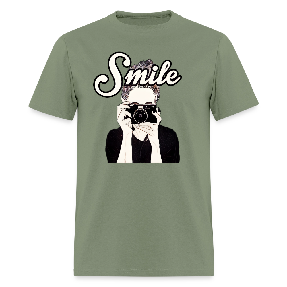 Smile - military green