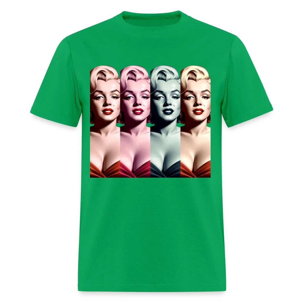 Marilyn Monroe - bright green