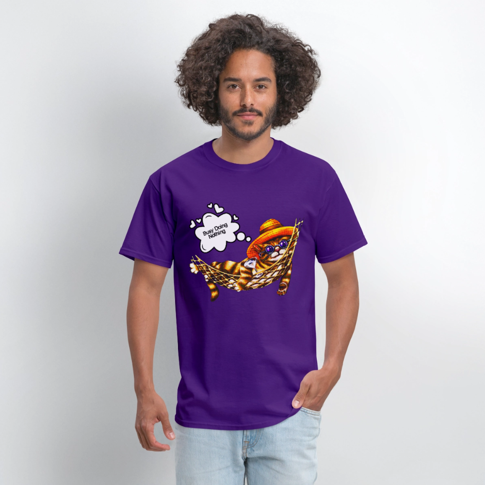 Busy Doing Nothing - purple