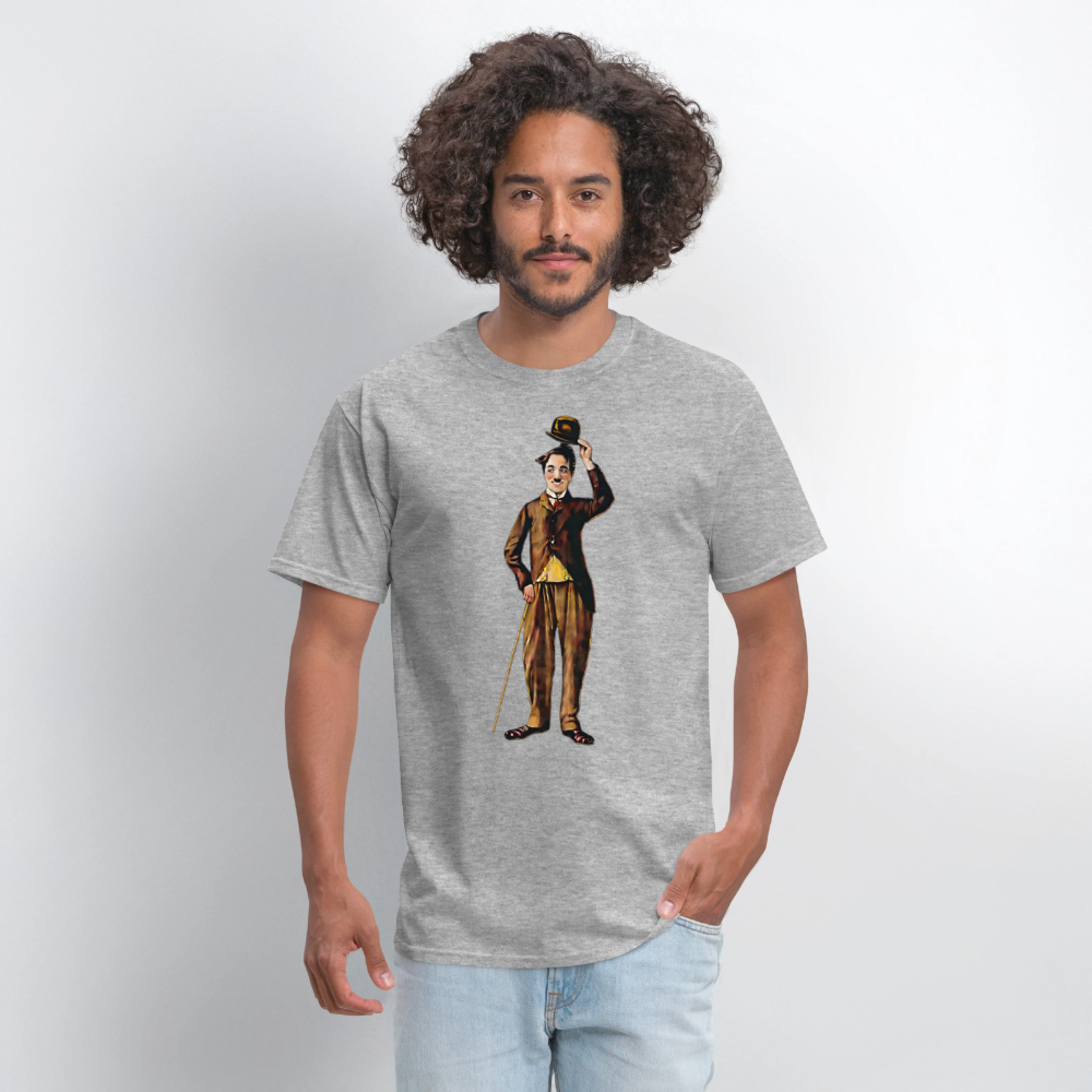 Charlie Chaplin - heather gray