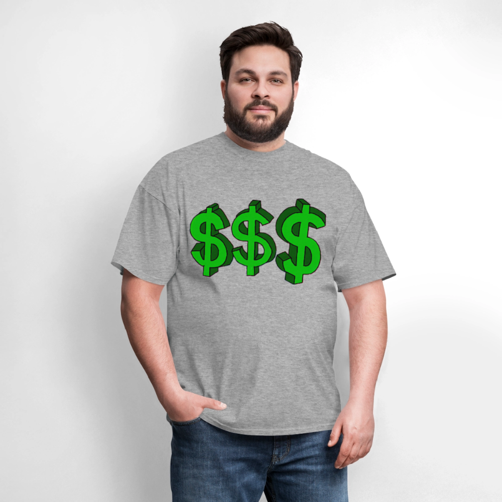 Dollar Sign - heather gray