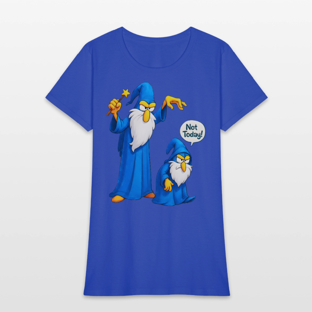 Angry Wizard - royal blue