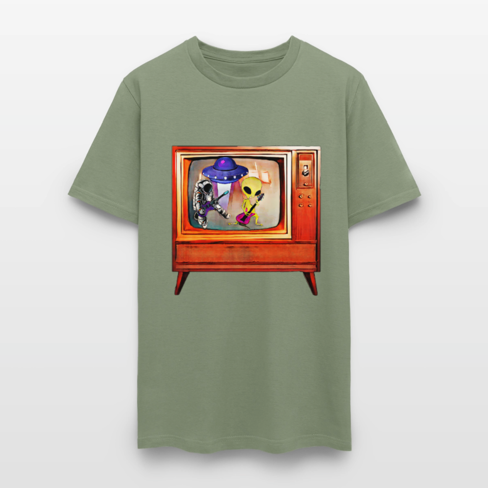 Rocking Astronaut and Alien #2 - military green