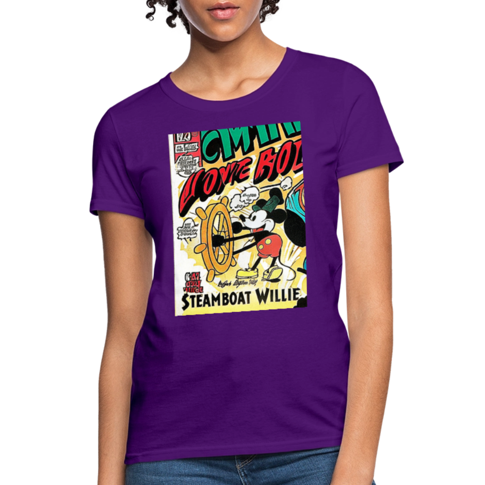 Steamboat Willie - purple