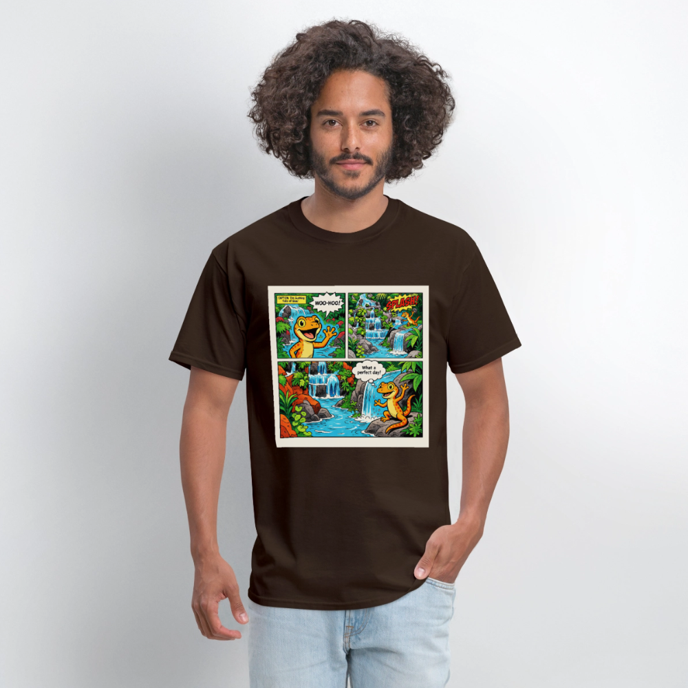 Comic Lizard - brown