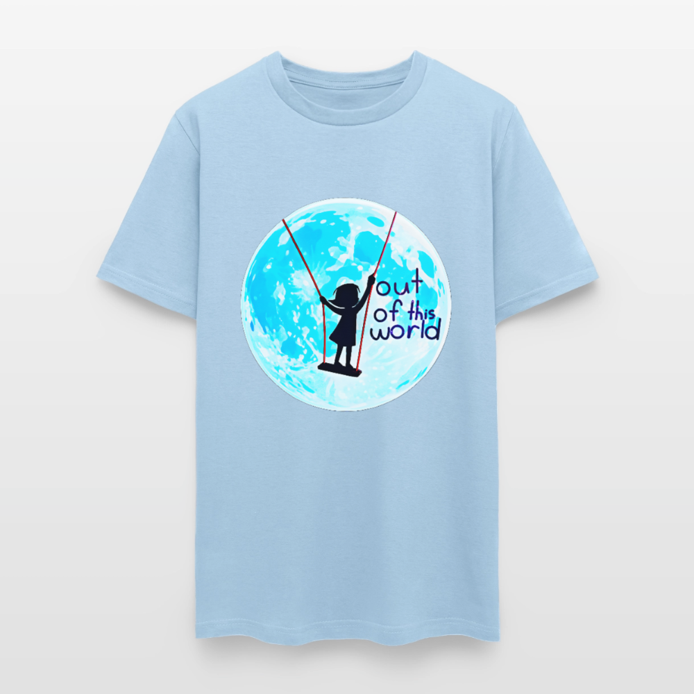 Out of this world - powder blue