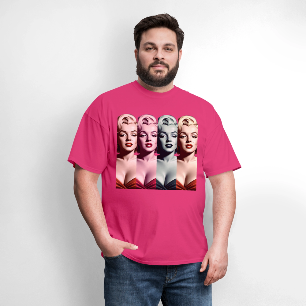 Marilyn Monroe - fuchsia