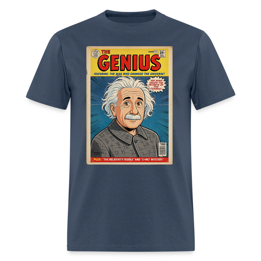 Albert Einstein #1 -  blue dusk