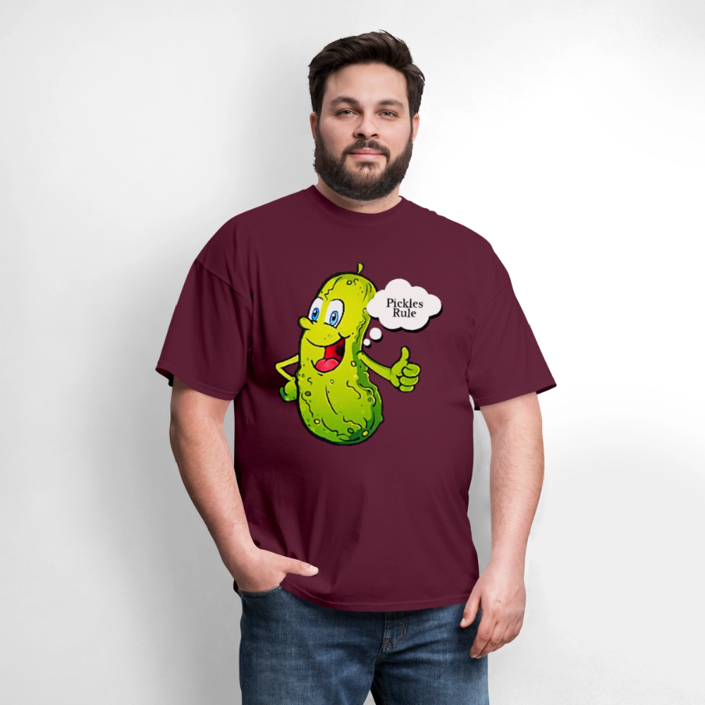 Pickles Rule - burgundy