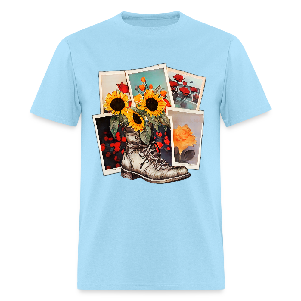 Flowers #2 - powder blue