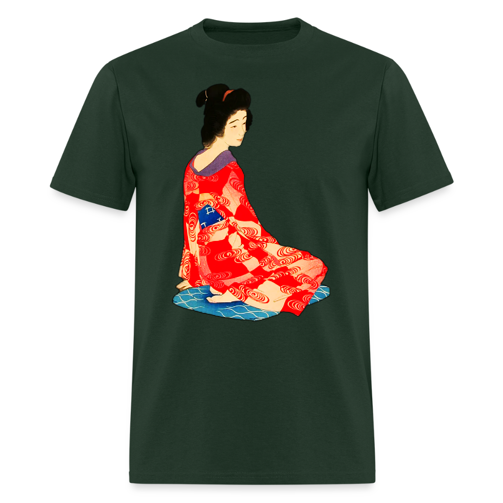 Geisha - forest green