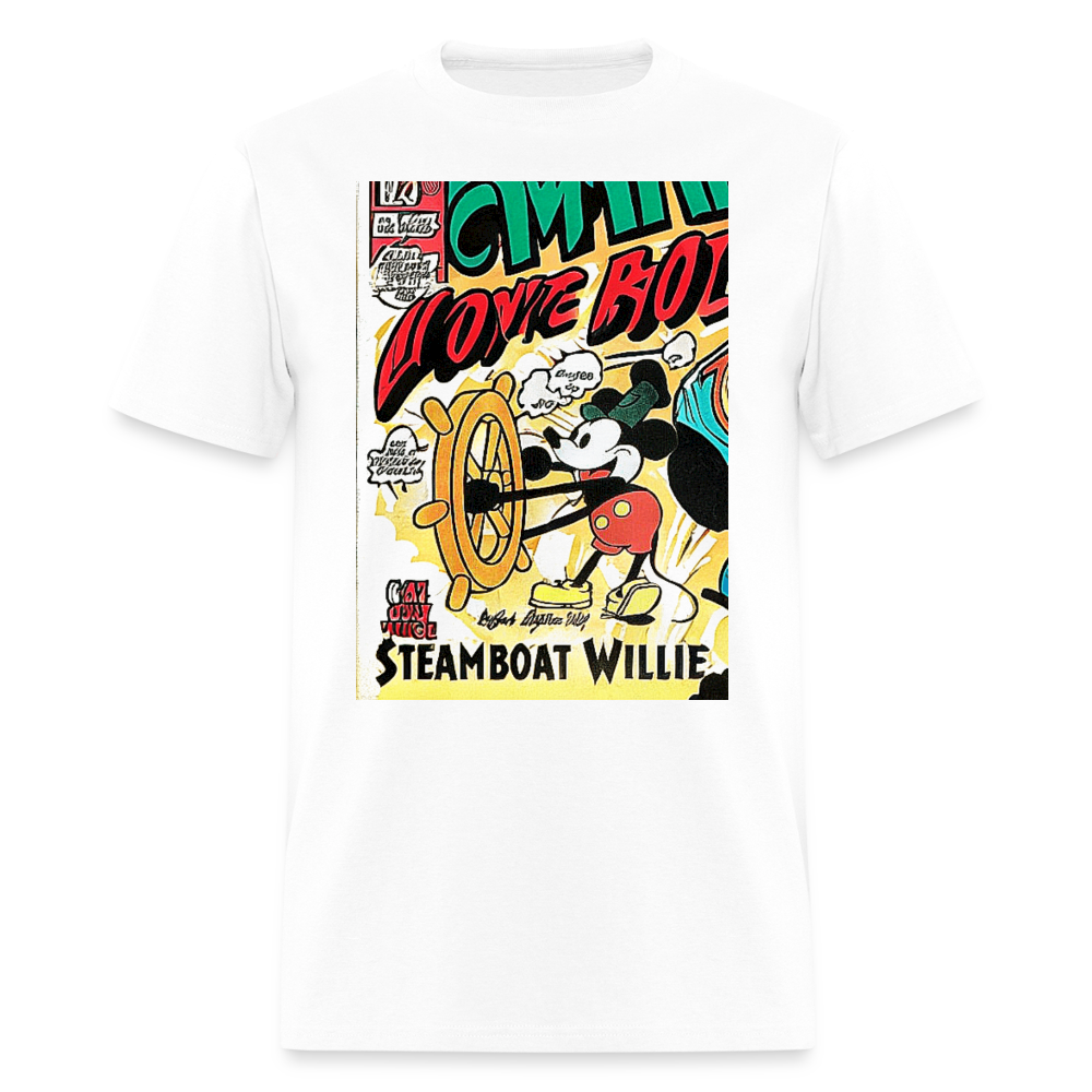 Steamboat Willie - white