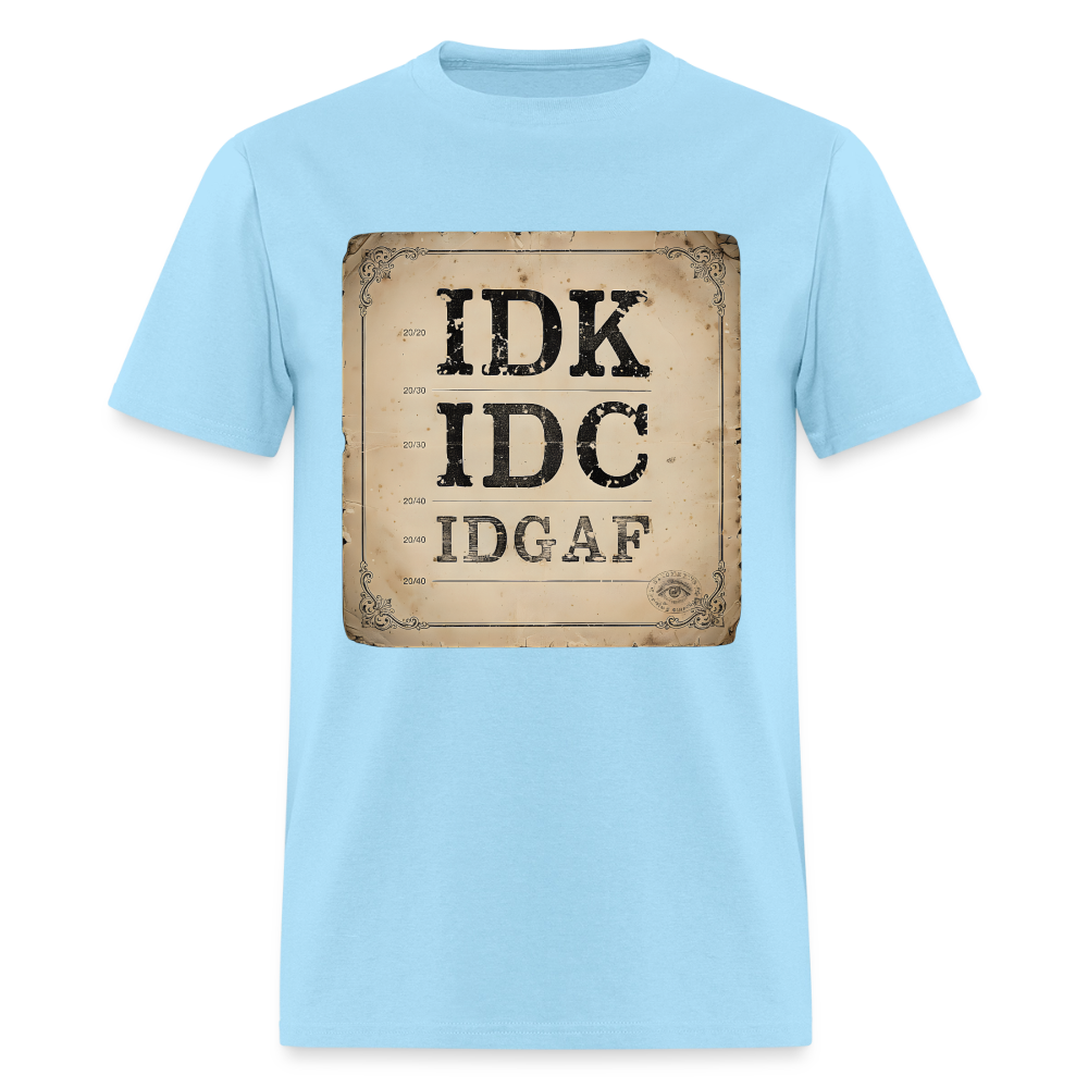 #1 Antique IDK - powder blue