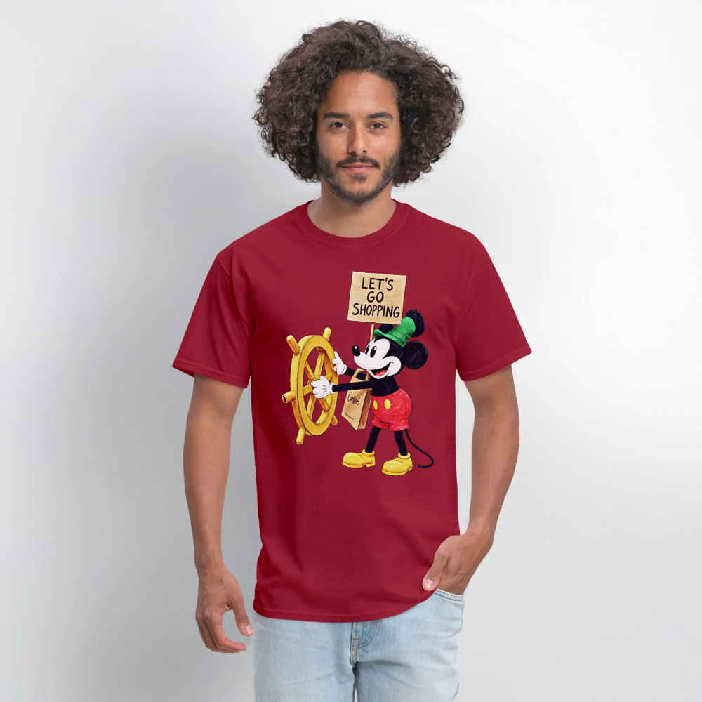 Let's Go Shopping - true red
