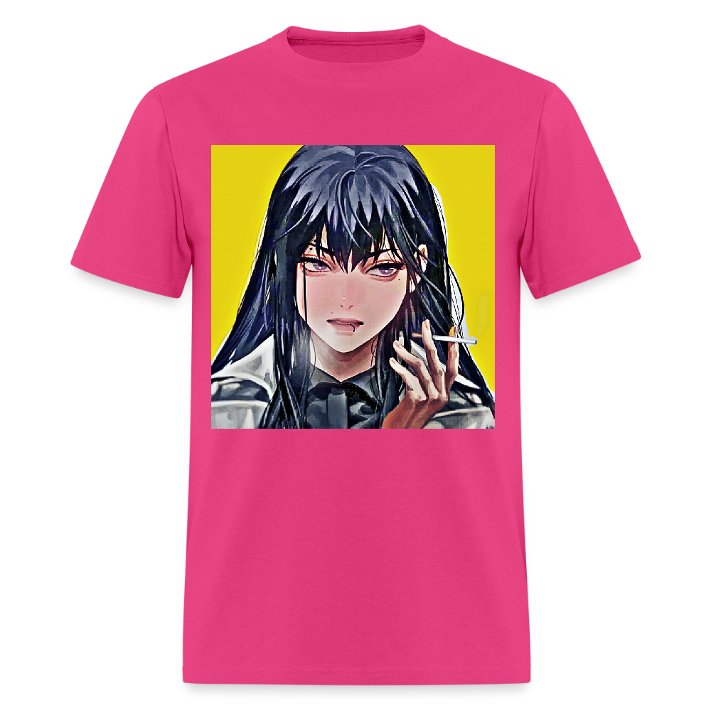 Mysterious Woman - fuchsia