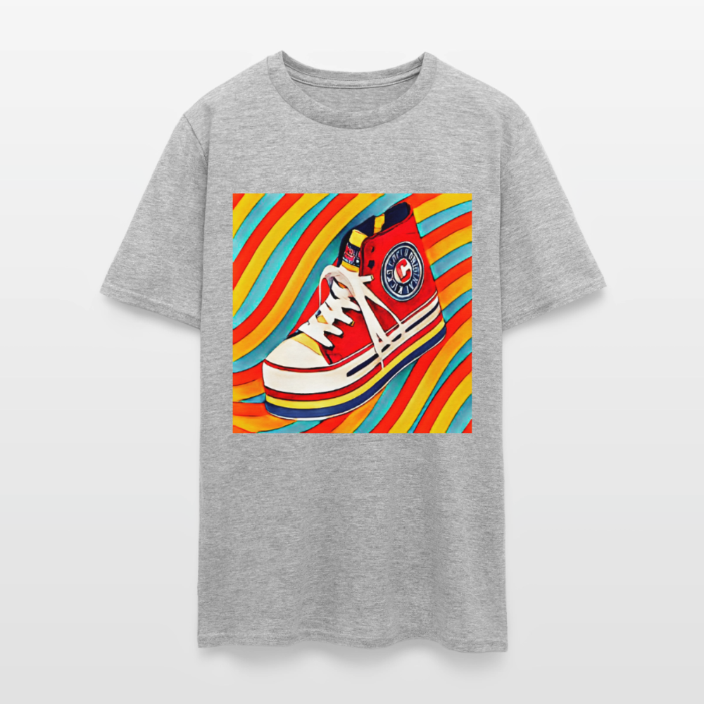 High Top Sneaker - heather gray