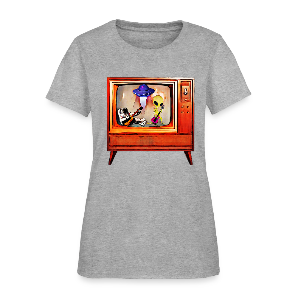 Rocking Astronaut and Alien - heather gray