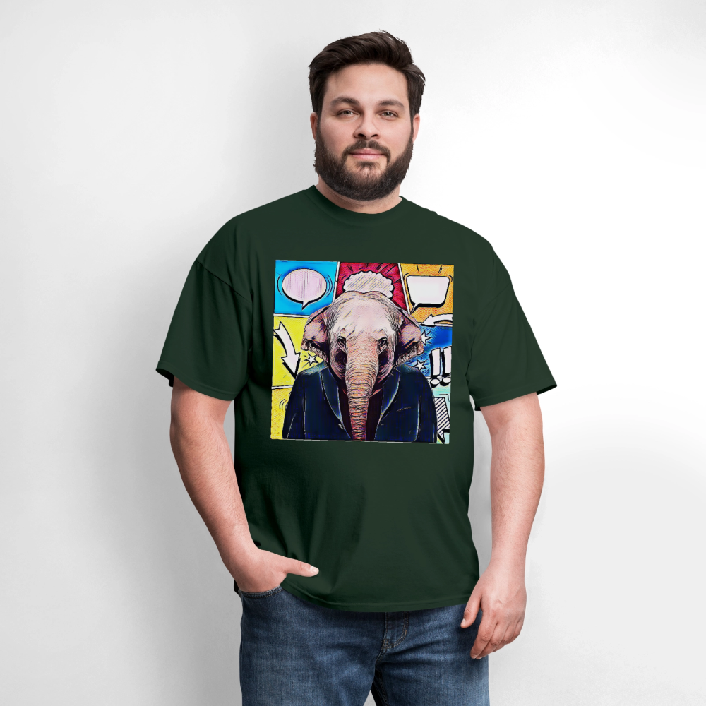 Elephant Party - forest green