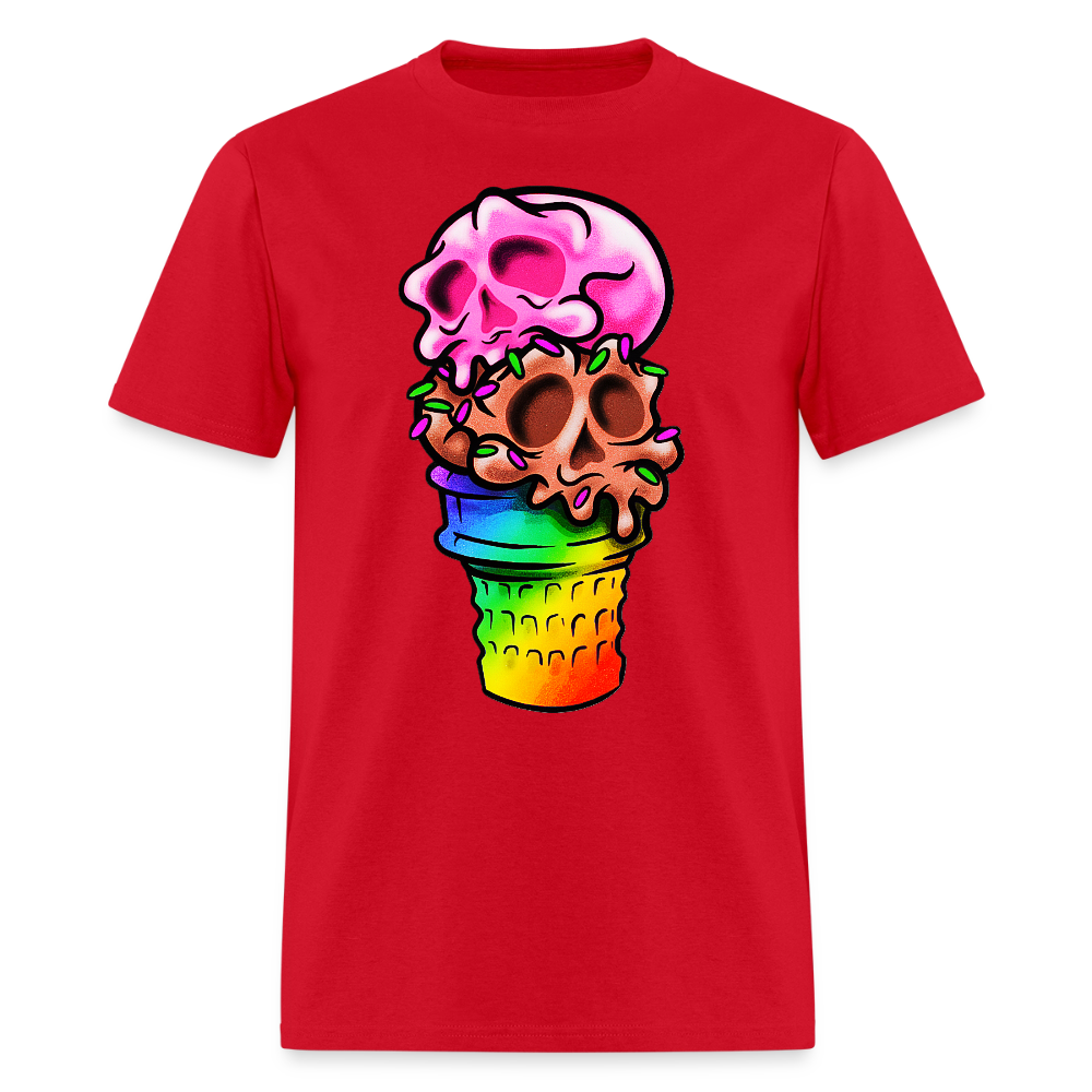 Cone Skull - red