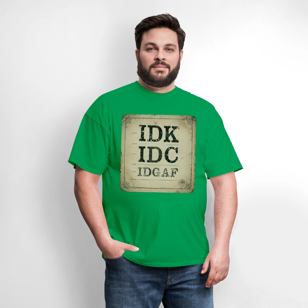 #1 Antique IDK - bright green