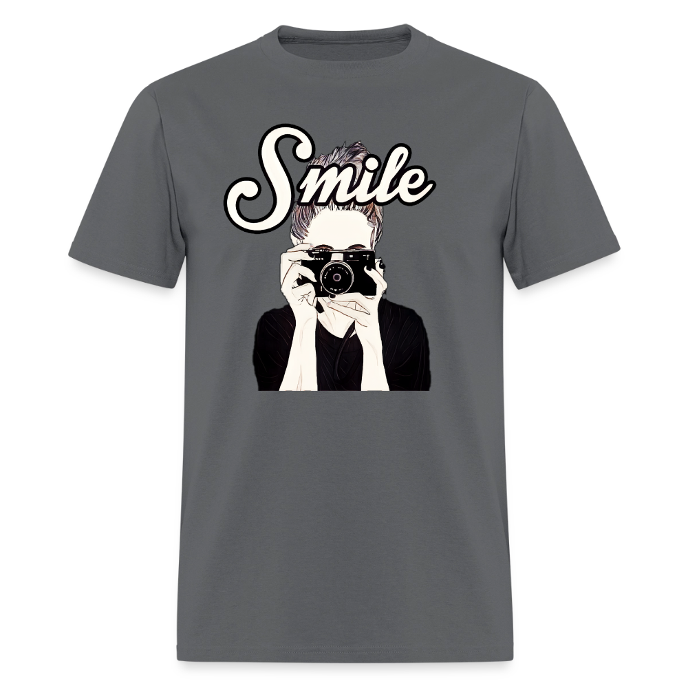Smile - charcoal