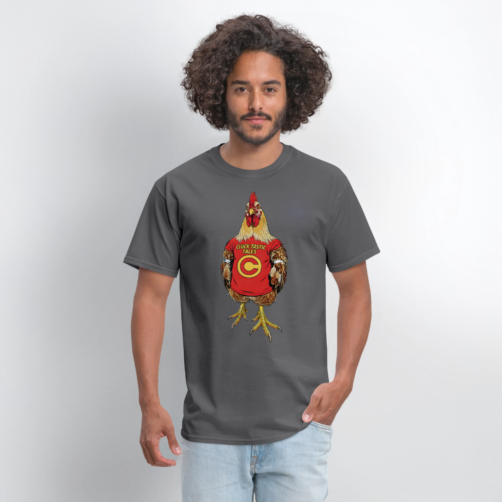Cluck- Tastic - charcoal