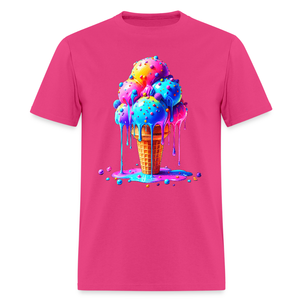 Melting Rainbow - fuchsia