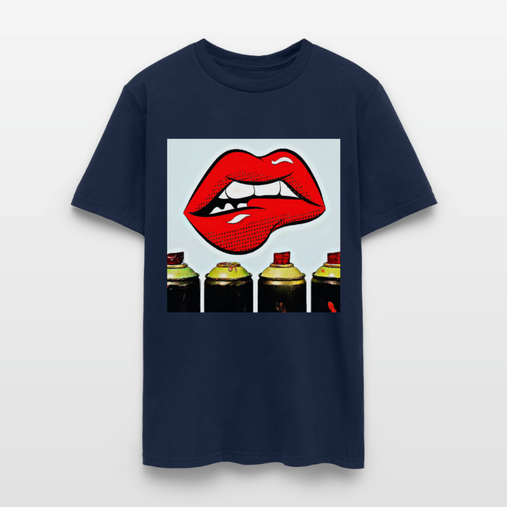 Lips - navy