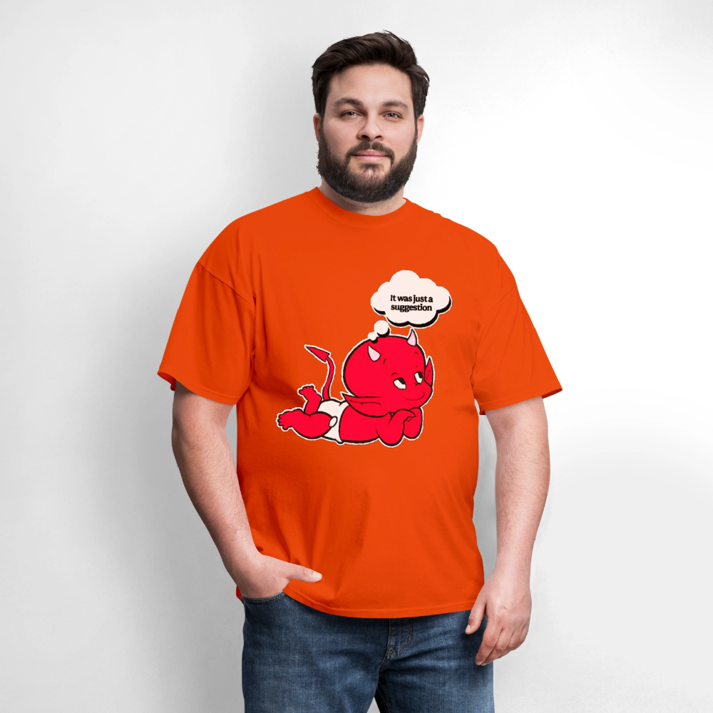 Just A Suggestion - orange