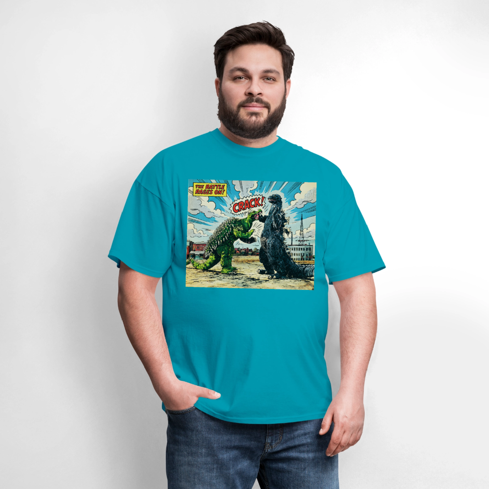 Godzilla - turquoise