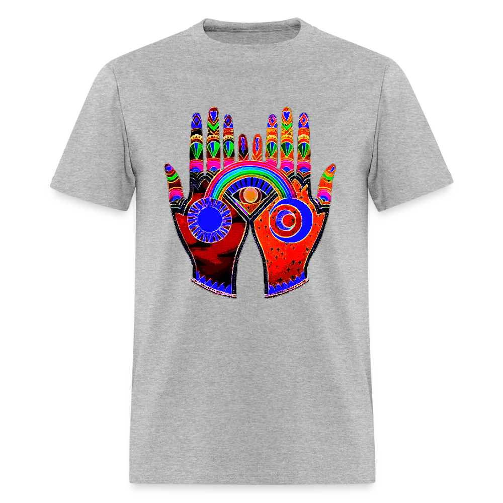 Open Hands - heather gray