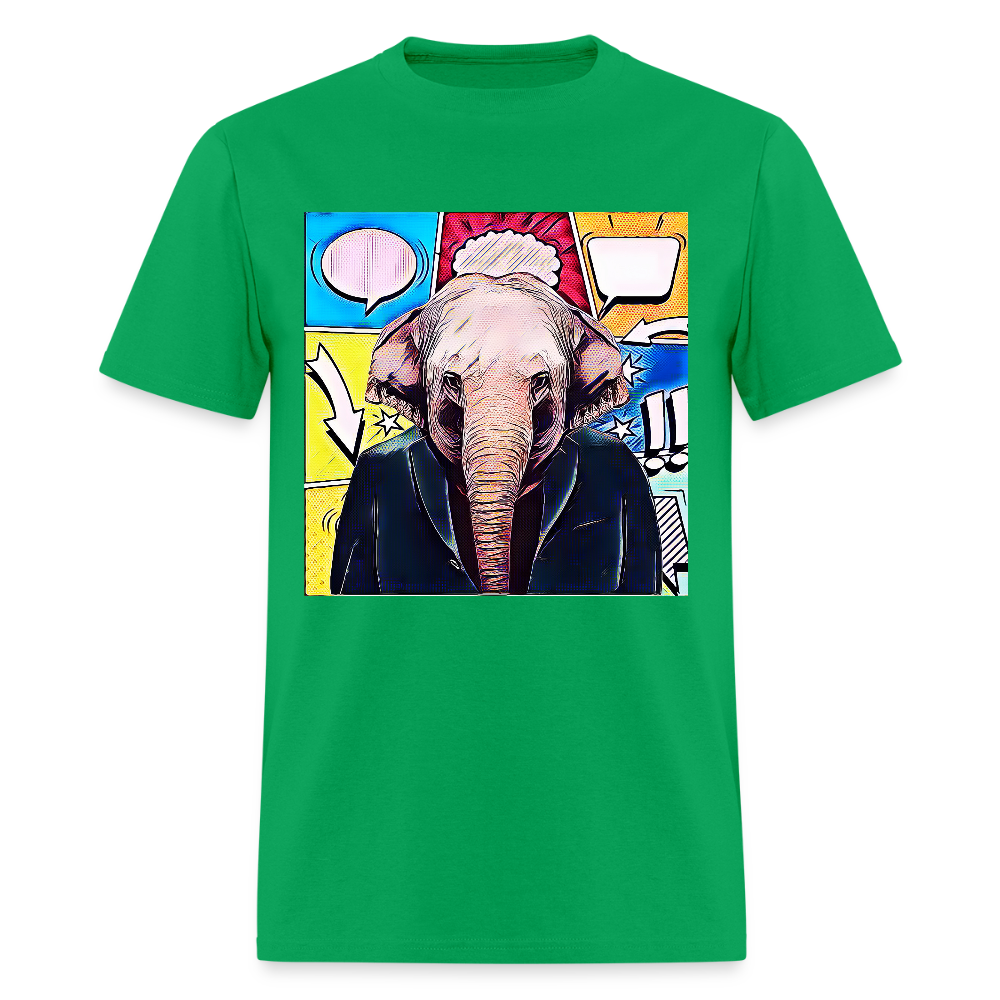 Elephant Party - bright green