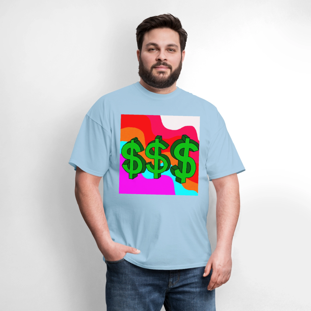 Dollar Sign - powder blue