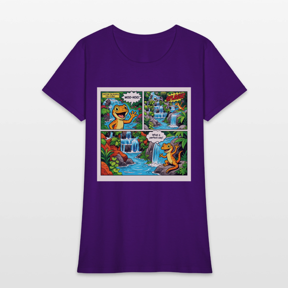 Comic Lizard - purple
