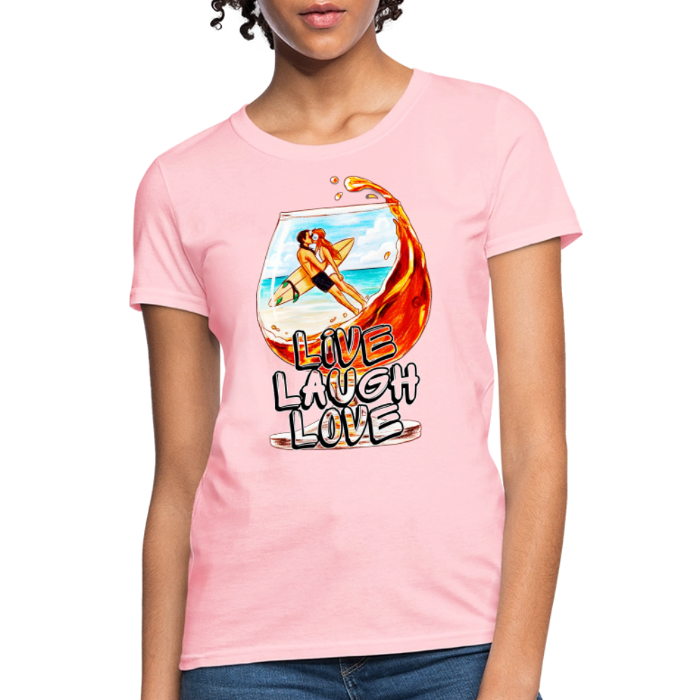 Live, Laugh, Love - pink