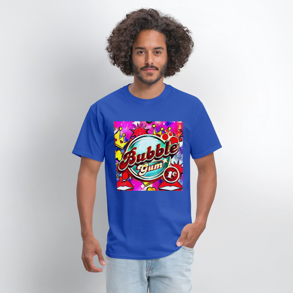 Bubblegum - royal blue