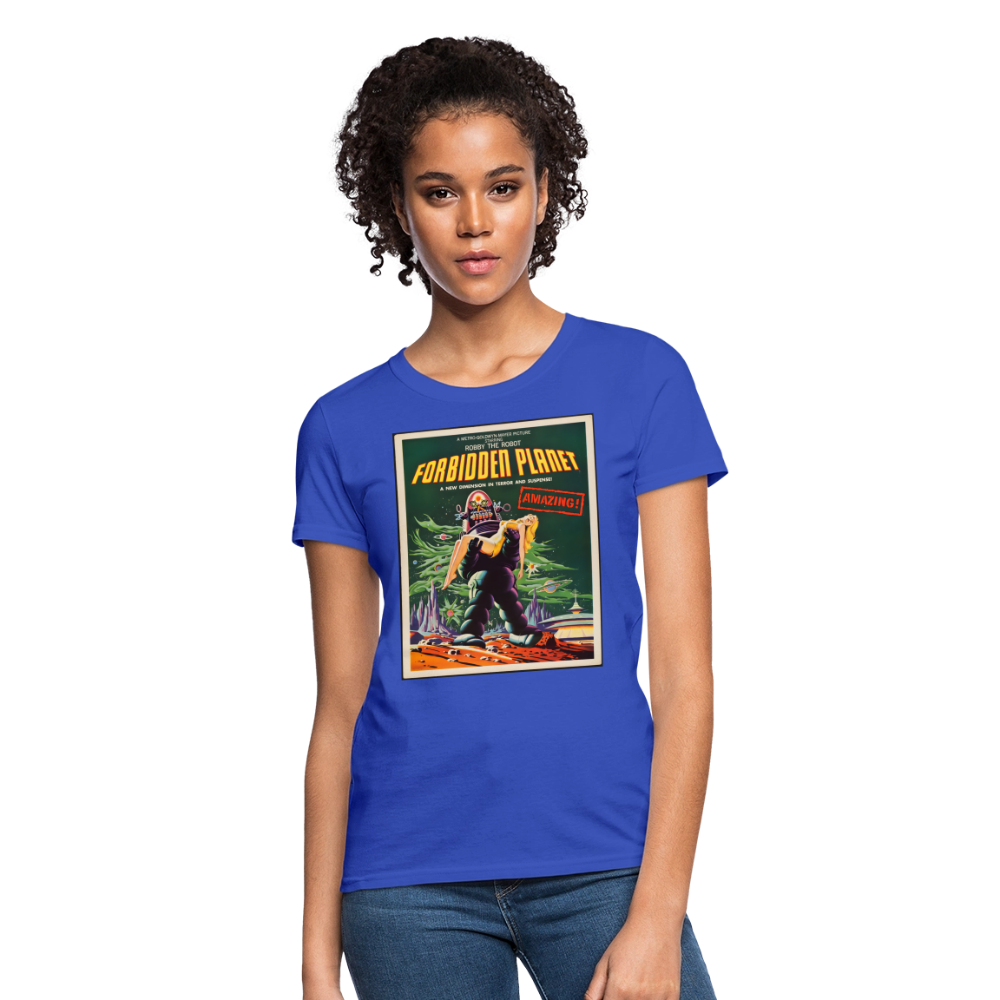 Forbidden Planet - royal blue