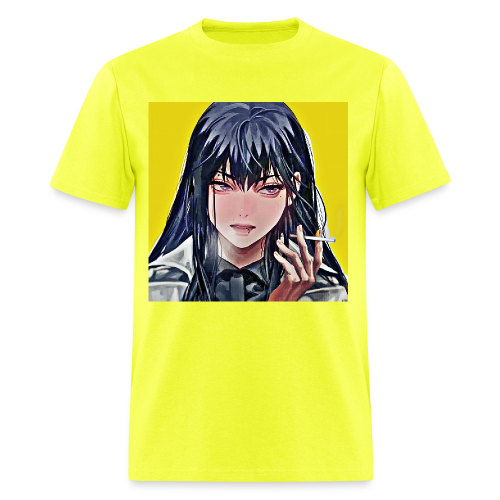 Mysterious Woman - safety green