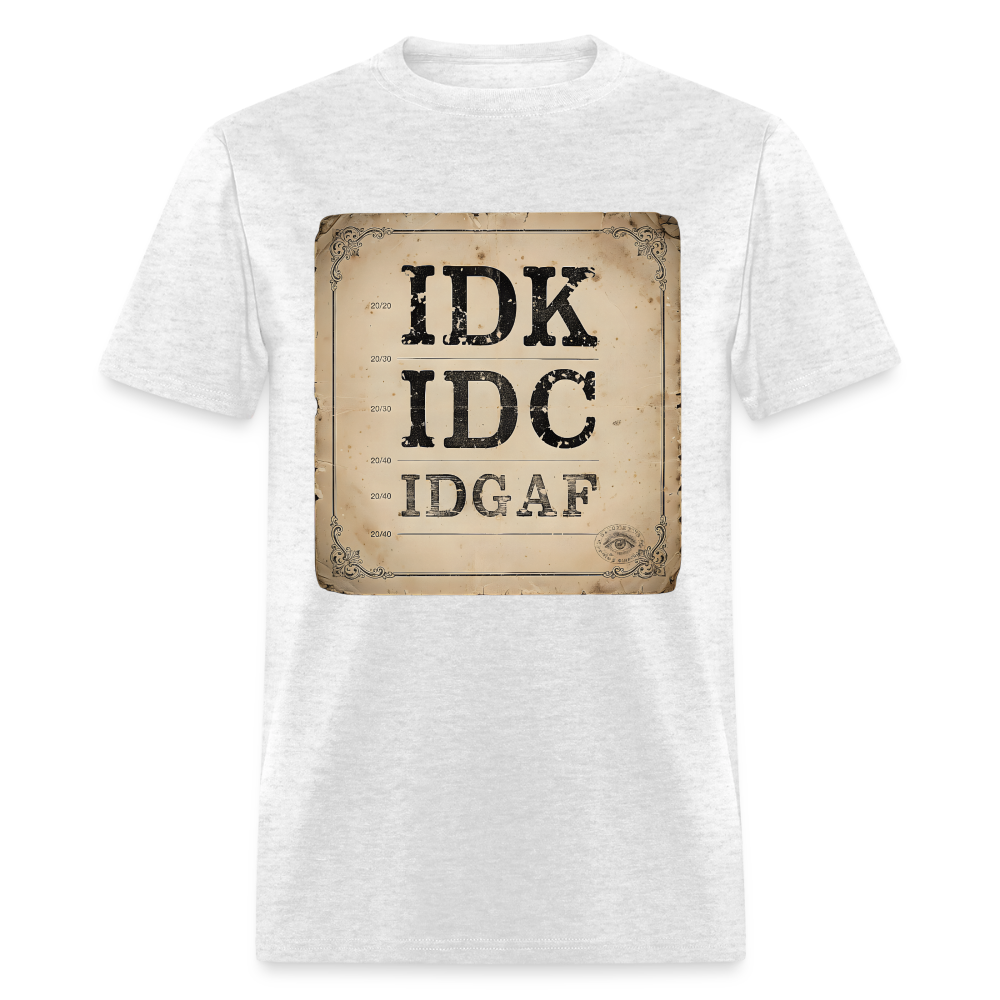 #1 Antique IDK - light heather gray