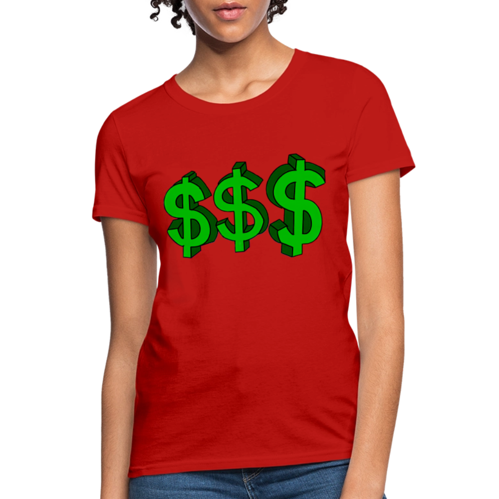 Dollar Sign - red