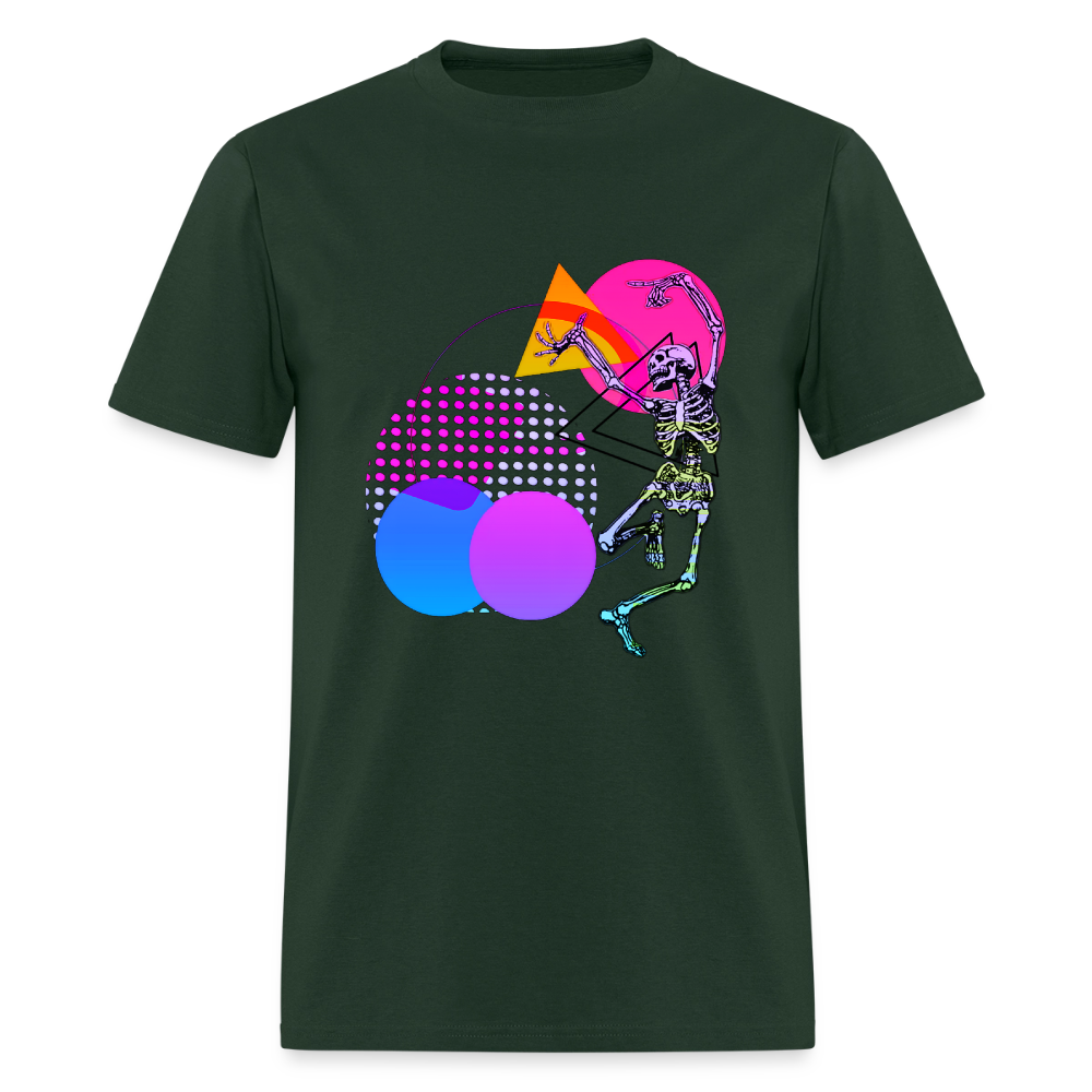 Dancing Skelton - forest green