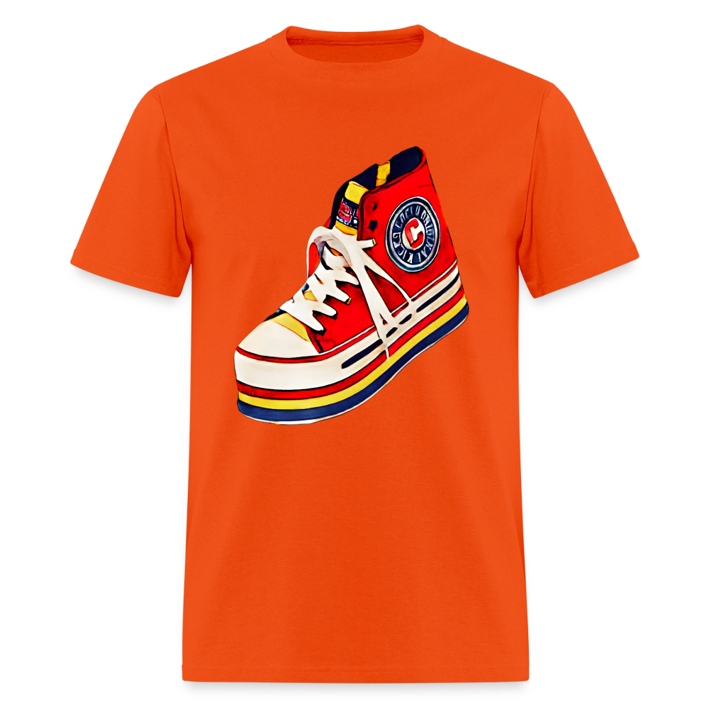 High Top Sneaker - orange