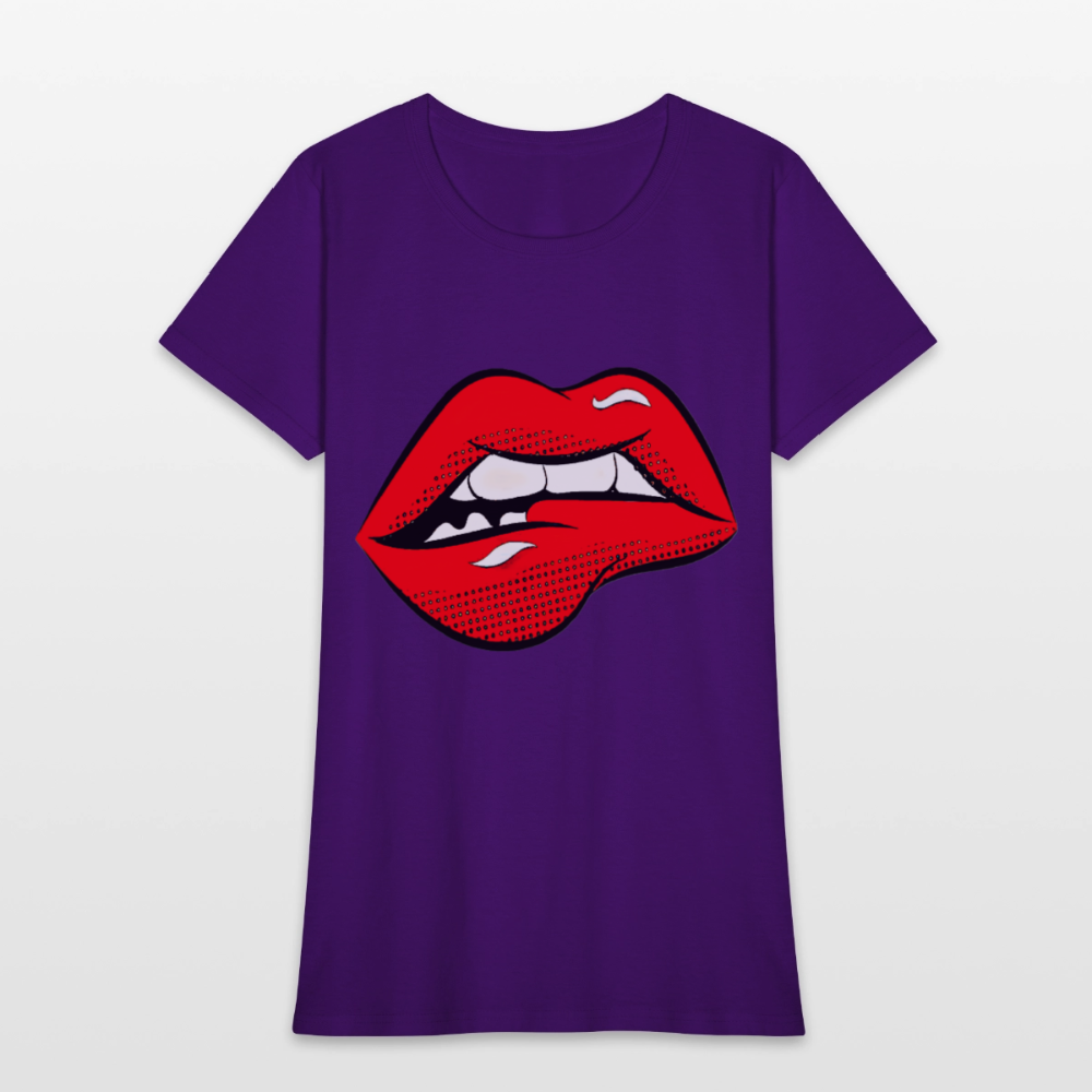 Lips - purple