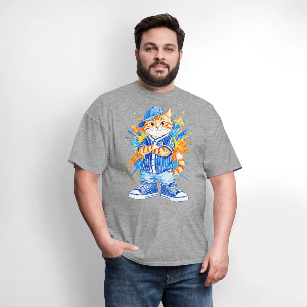 Cool Cat - heather gray
