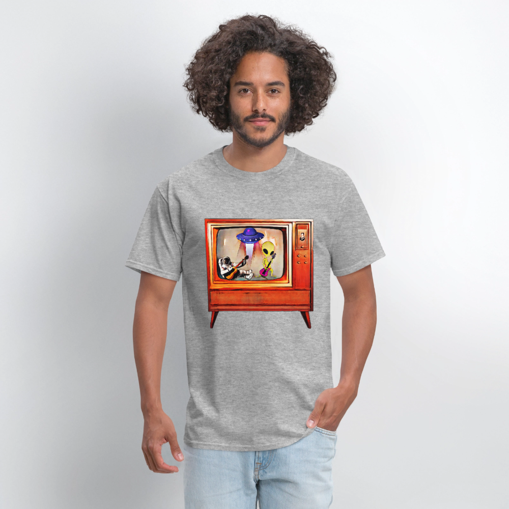 Rocking Astronaut and Alien - heather gray