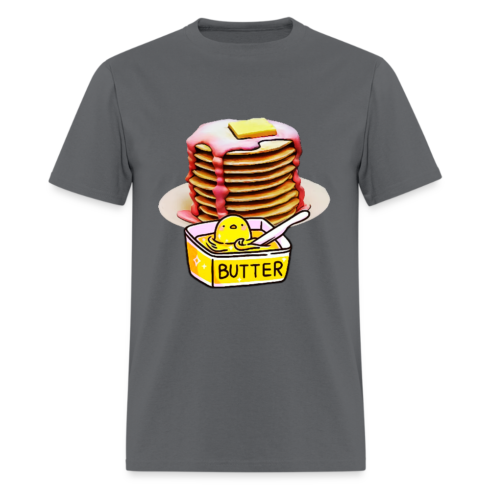 Pancakes and Butter - charcoal