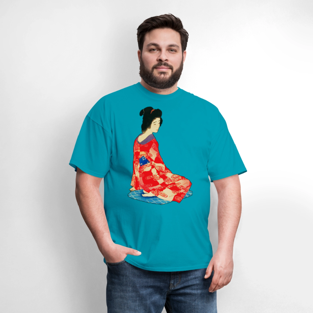 Geisha - turquoise