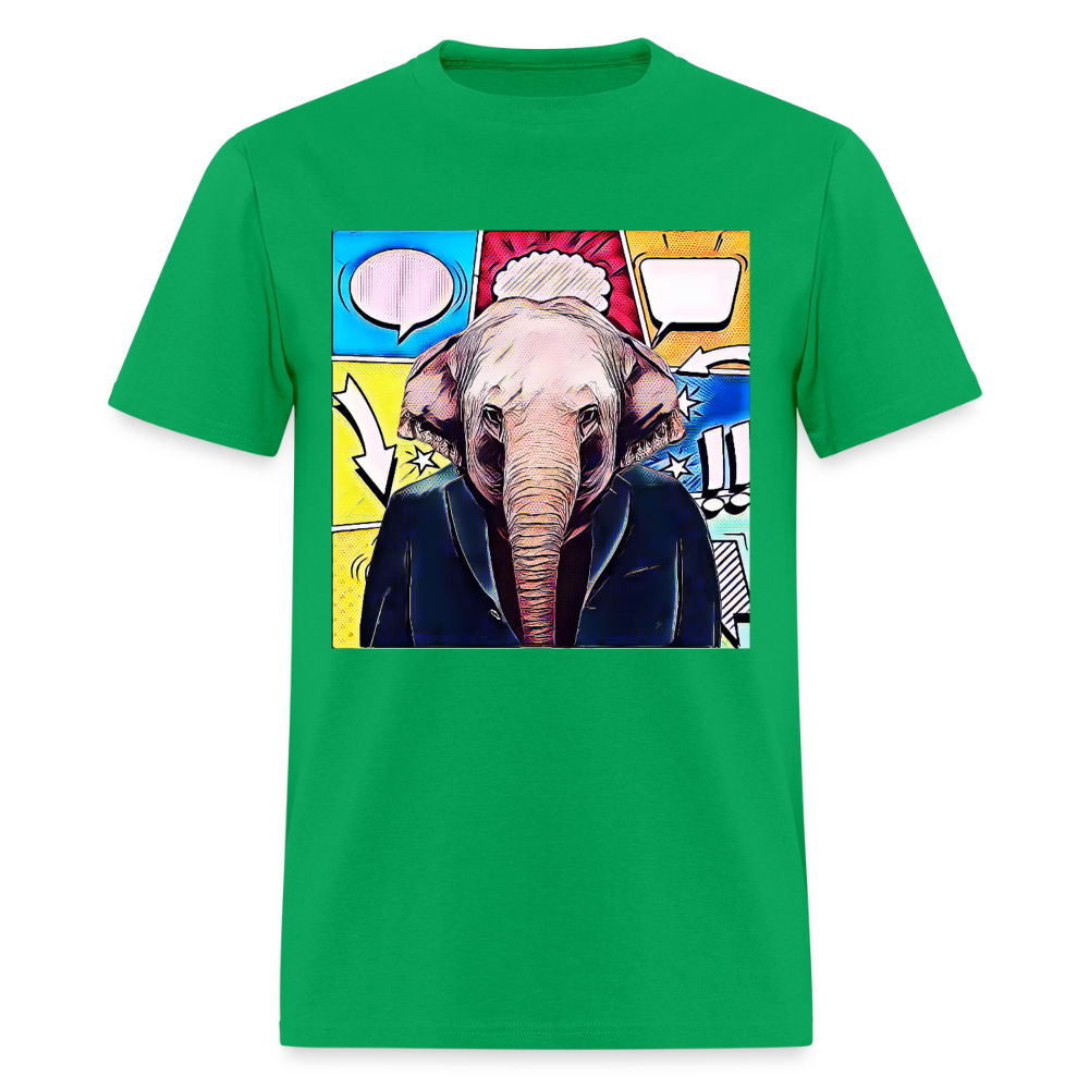 Elephant Party - bright green
