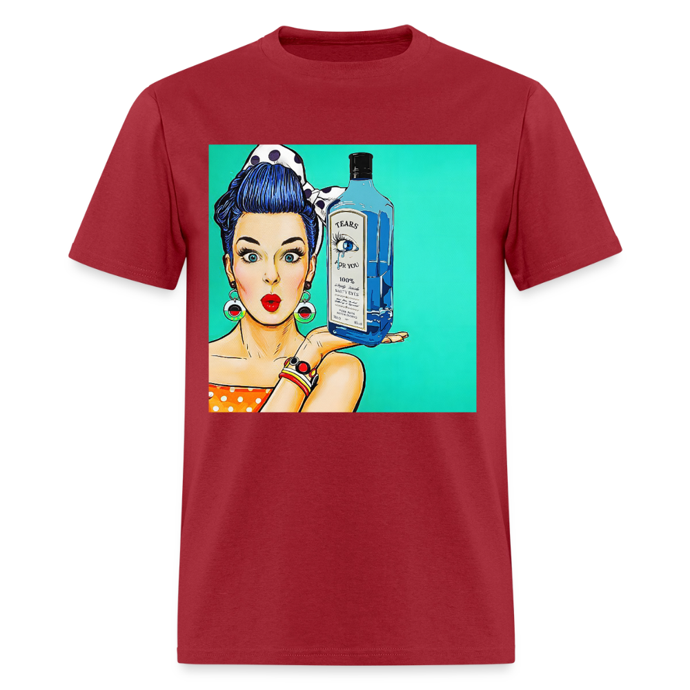 Retro Woman - true red